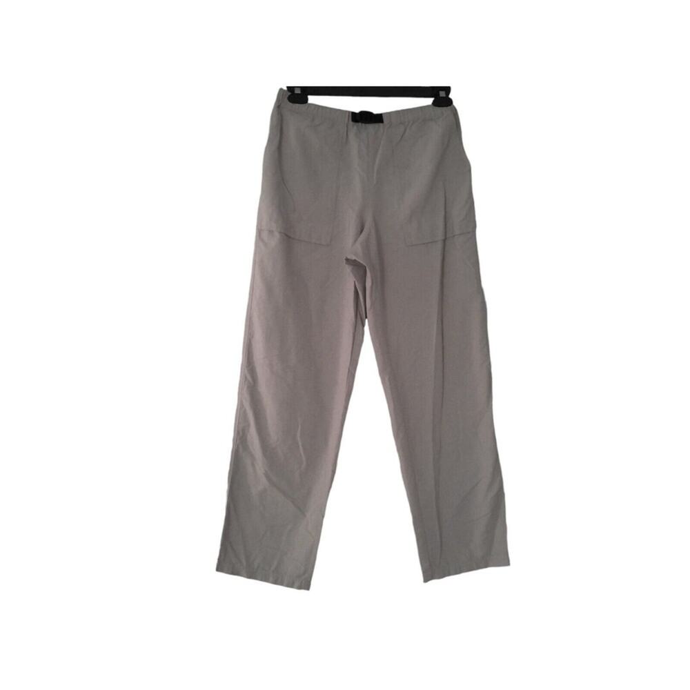 Patagonia Khaki Elasticized Buckle Stretch Waist Medium Wide Leg Utility Pants‎